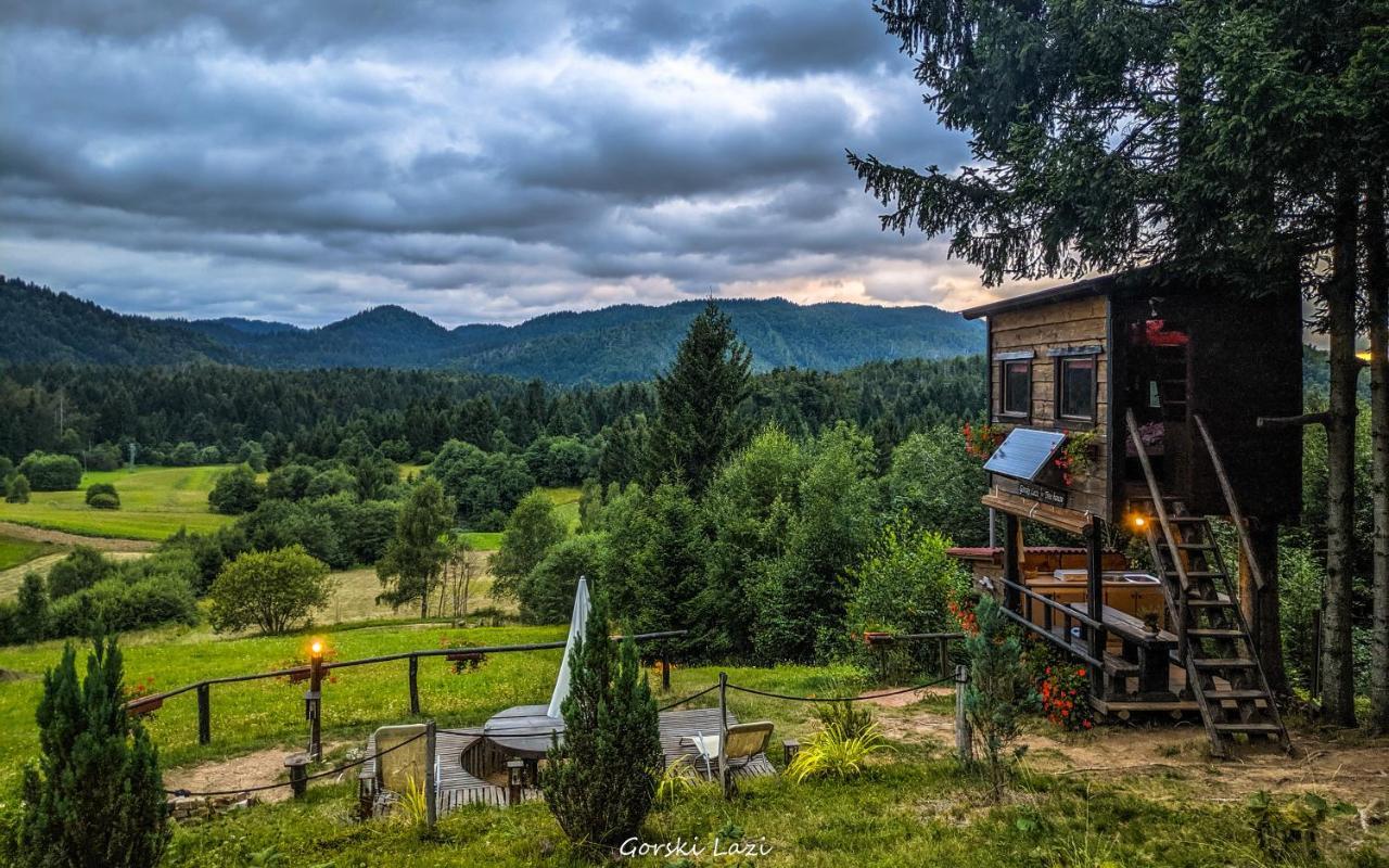 Tree House Gorski Lazi Trsce Экстерьер фото